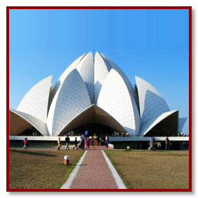 Bahai temple delhi ( lotus temple )